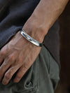 Men's (Certified 999 Silver) Concave Bracelet