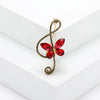 Musician Butterfly Brooch