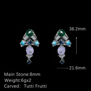 Tutti Frutti (S925 Silver) Earrings