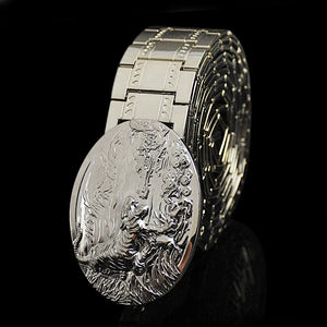 Retro-Dragon Steel Men's Belt
