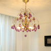 Italian Droplet (Purple/Red) Chandelier