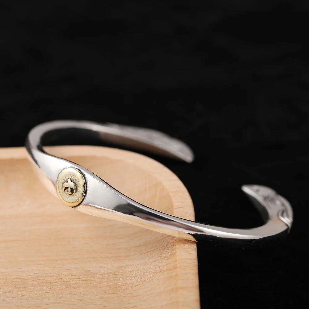 Flying Eagle (S925 Sterling) Unisex Bracelet