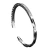 Twist (S925 Silver) Men's Bracelet