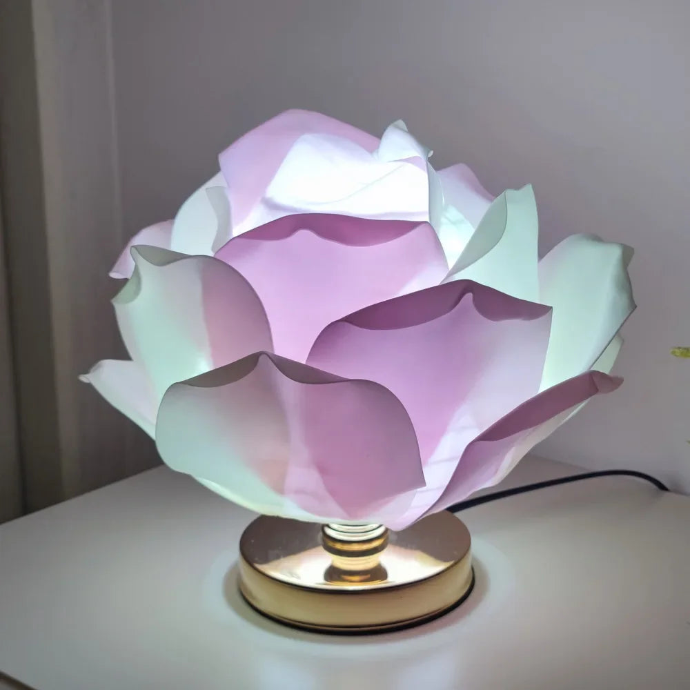 Rose Floral/Flower Table Lamps
