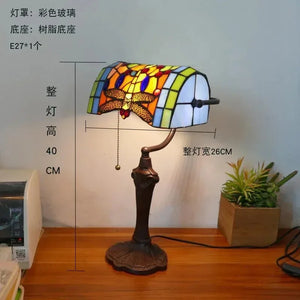 Tiffany (Banker Style) Desk Lamp