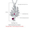 Nine-Tailed Fox Sterling Necklace