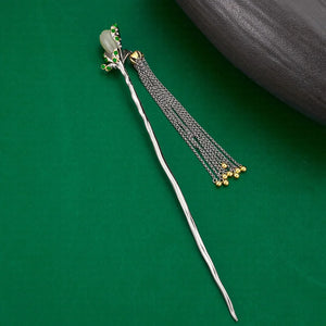 Orchid Jade (S925 Sterling) Hairpin