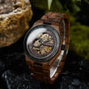 Men's (Mechanical) Skeleton Wood Watches