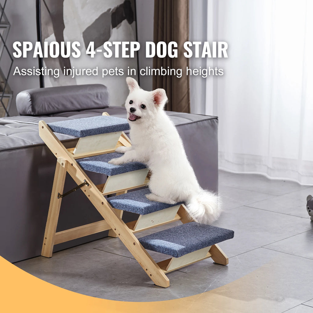 PET Wooden (2,3,4) Steps (Foldable)