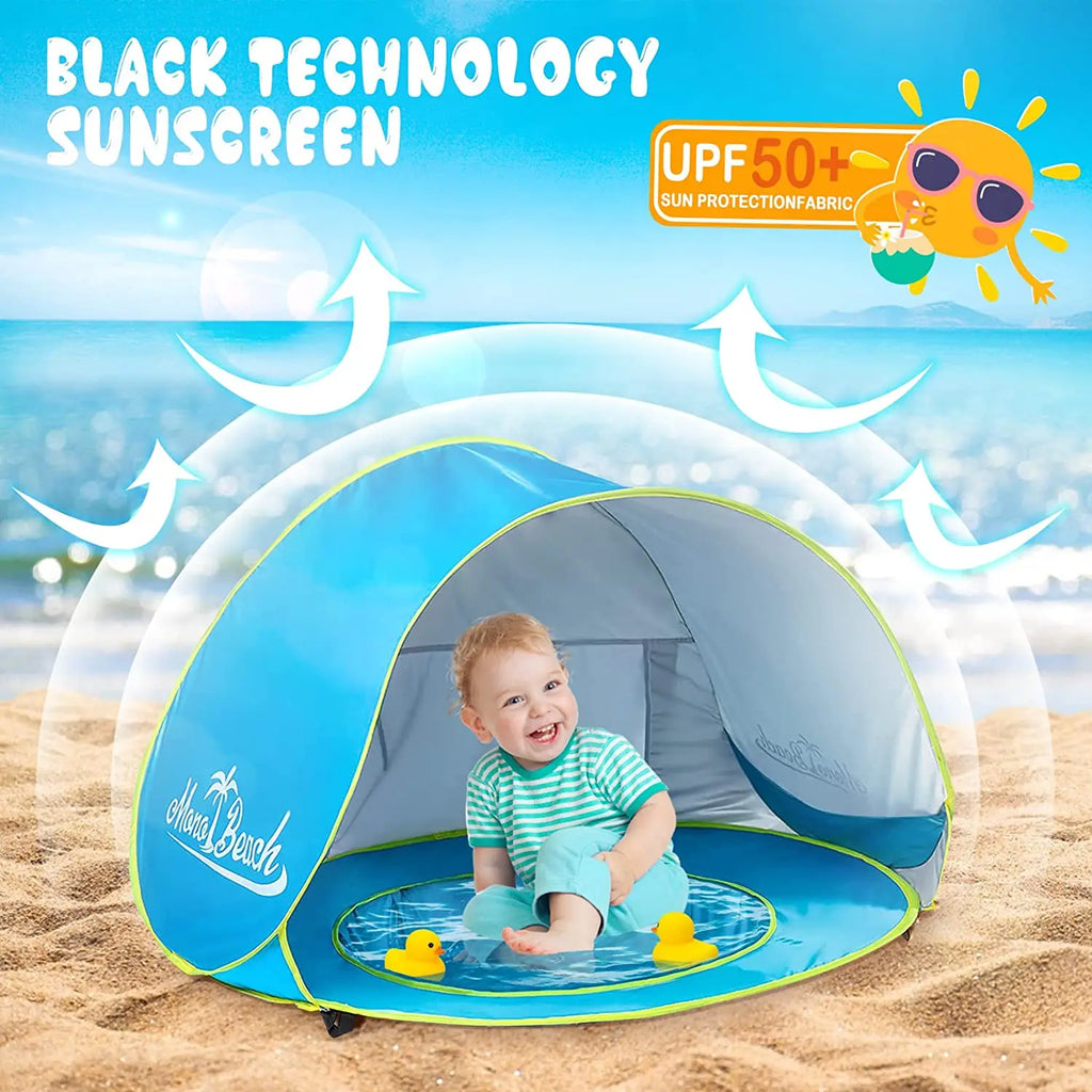 Baby Pool Beach Tent (UV Protection)