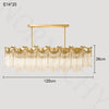 French Tassel (Copper) Crystal Chandelier