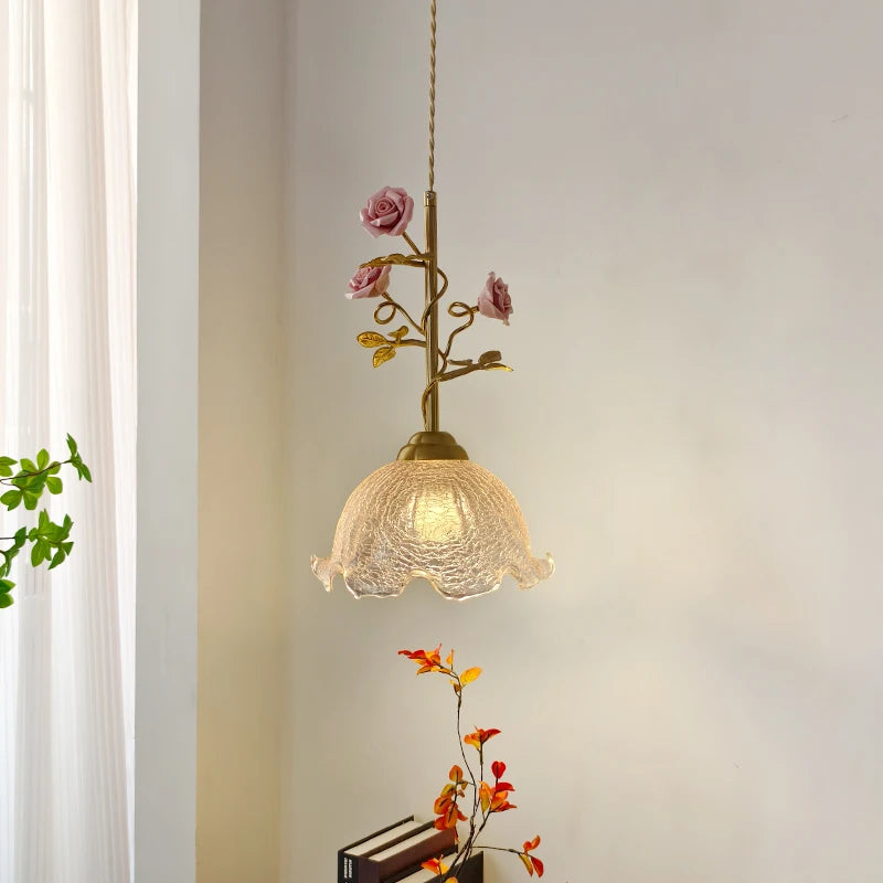 French Country-Rose Chandeliers