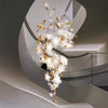 Designer (White Flower) Chandelier