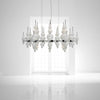 Modern (Black/Gold/White) Chandelier