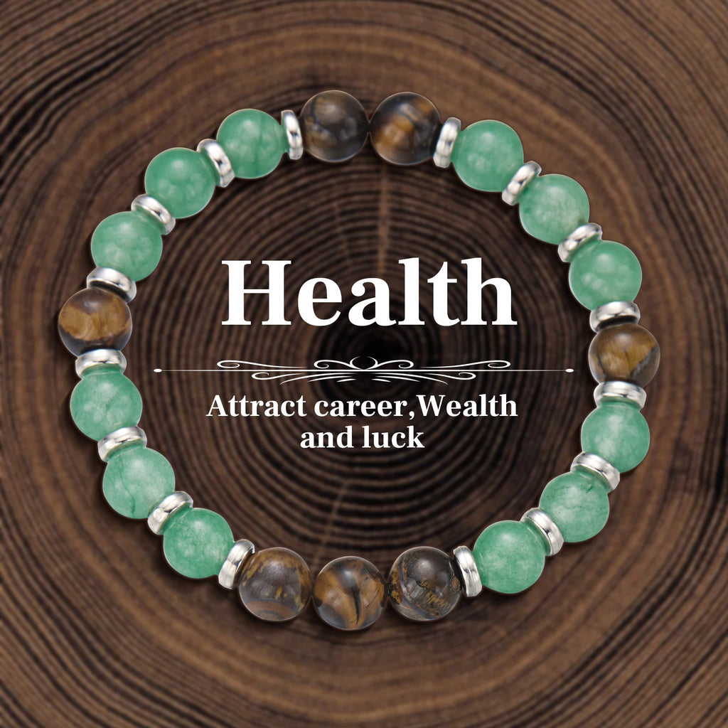 Lucky Clarity/Wealth Stone Bracelets