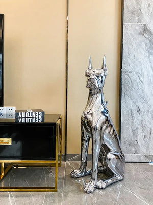 Doberman Decor Sculpture