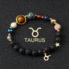 Natural Stone Constellation Bracelets