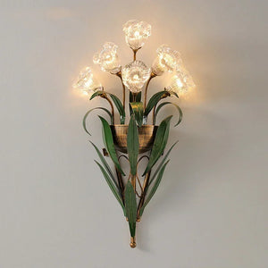 French (Leaf Flower) Wall Lights