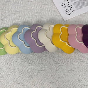 Pet Flower Ceramic Food Bowl