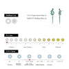 Snake Curl S925 Sterling Earrings