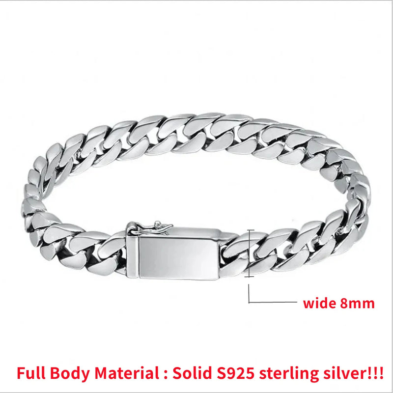 Sterling Silver - Men's Bracelet