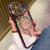 Glitter Magnetic Transparent iPhone Cases