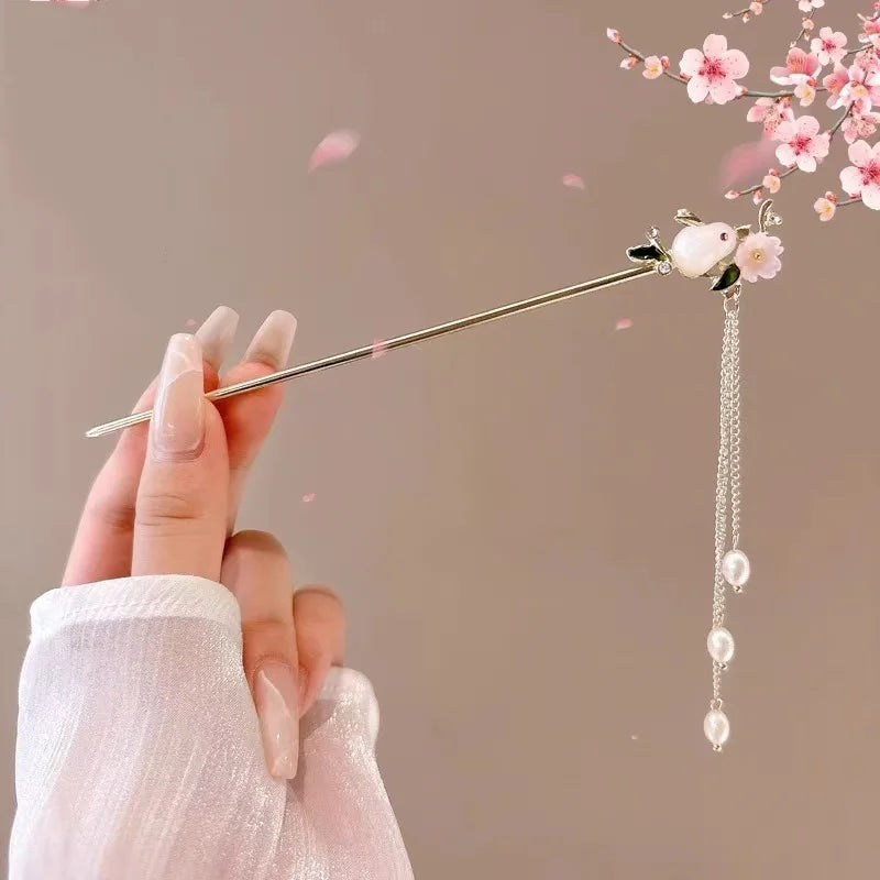 Daily (Pink/Blue) Hairpin Fashion