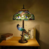 Tiffany European (Peacock) Table Lamp