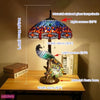 Tiffany European (Peacock) Table Lamp