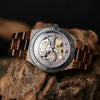 Men's (Mechanical) Skeleton Wood Watches