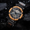 Designer (Skeleton/Steel) Men's Watch