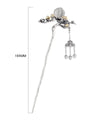 Peach Crystal (S925 Sterling) Hair Stick