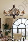 Antique Crystal Chandelier