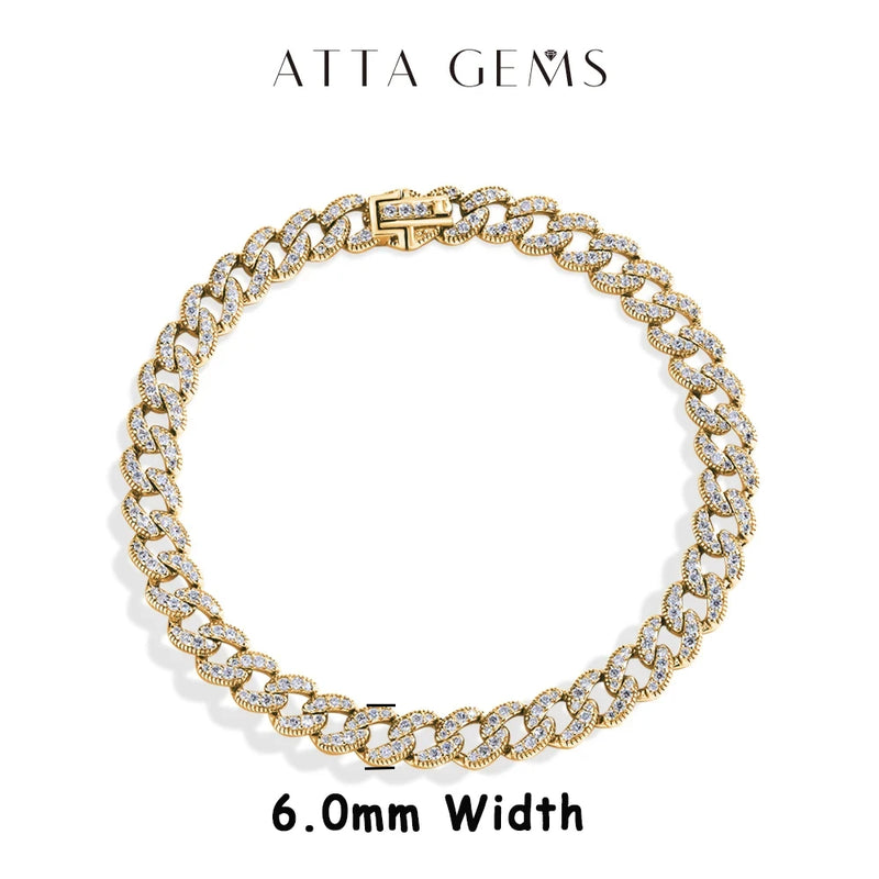 Cuba Chain Sterling Bracelet