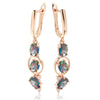 Crystal Rose Gold Earrings