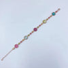 Bracelet Tourmaline (925 Sterling Silver)