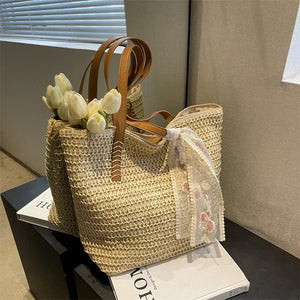Summer Woven Beach Bag