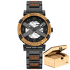 Designer (Skeleton/Steel) Men's Watch