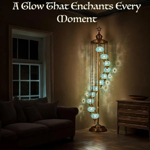 Turkish Floor Lamp (11 Globes/7ft Tall) (USA)