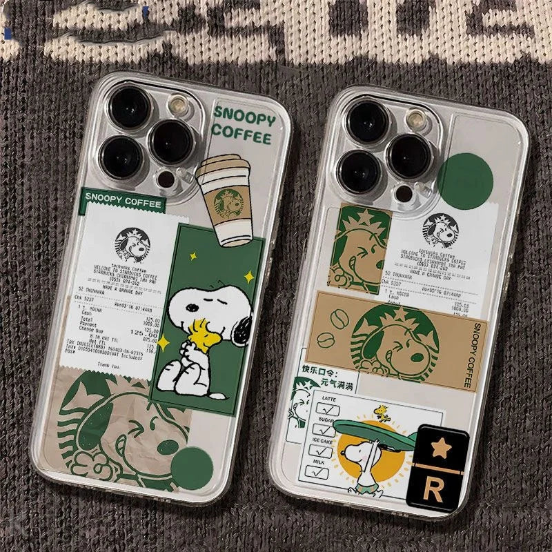 Snoopy Coffee Lover (iPhone Cases)