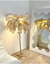 Ostrich Feather Floor Lamps (Certified)