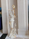 European Retro Clock Sculpture