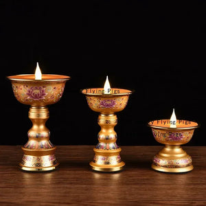 Lotus Flower Candle Decor