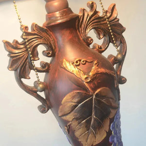 Tiffany Style/American Rose Lamp