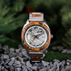 Designer (Skeleton/Steel) Men's Watch