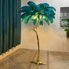 Ostrich Feather Floor Lamp