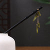 Wooden Moon/Flower Hair Sticks