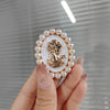 Retro Waterdrop Brooches