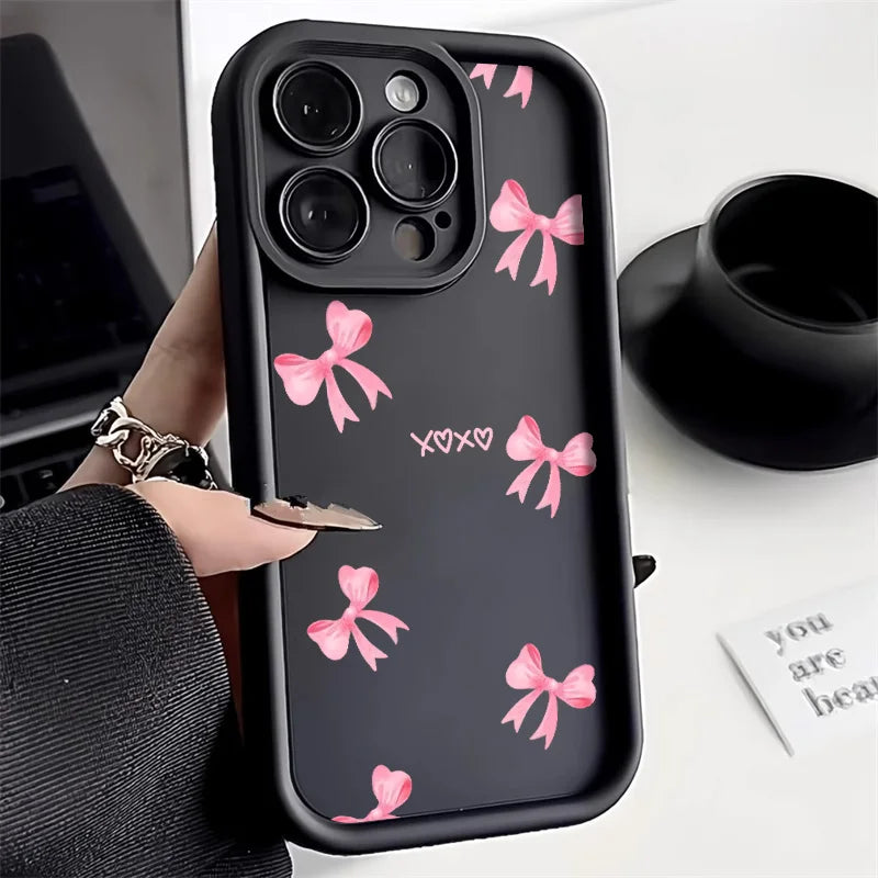 Bow & Cherry iPhone Cases