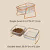 Pet Double/Single Feeder Bowls